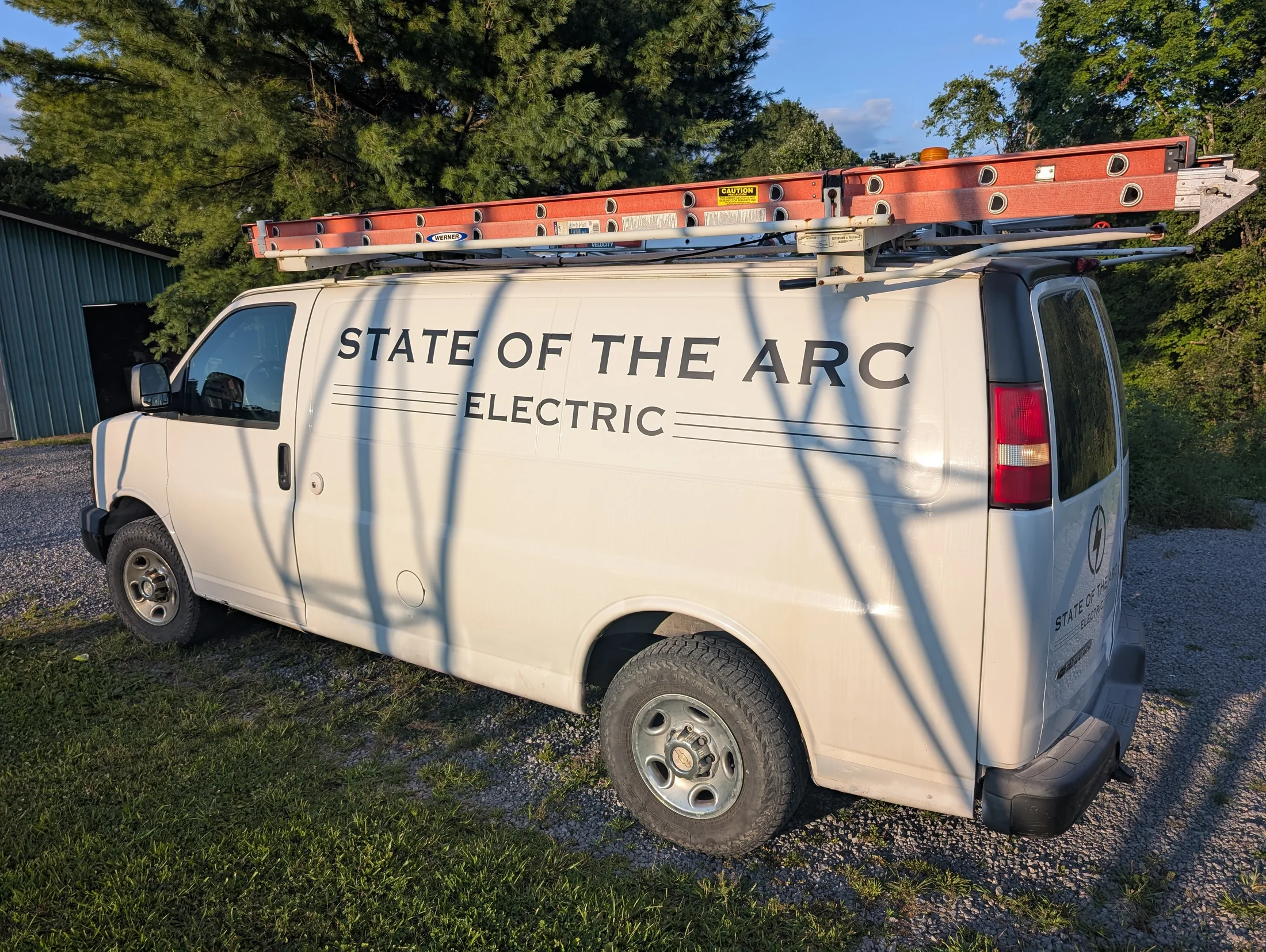 State of the Arc Electric service van