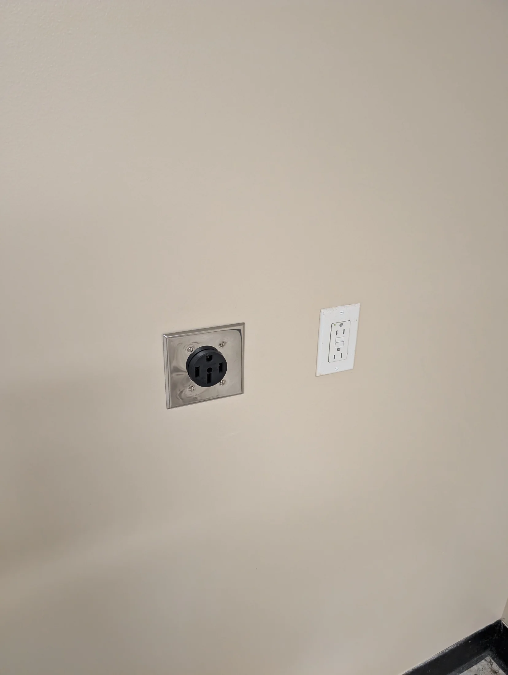 Wall-mounted electrical receptacles installed by State of the Arc Electric